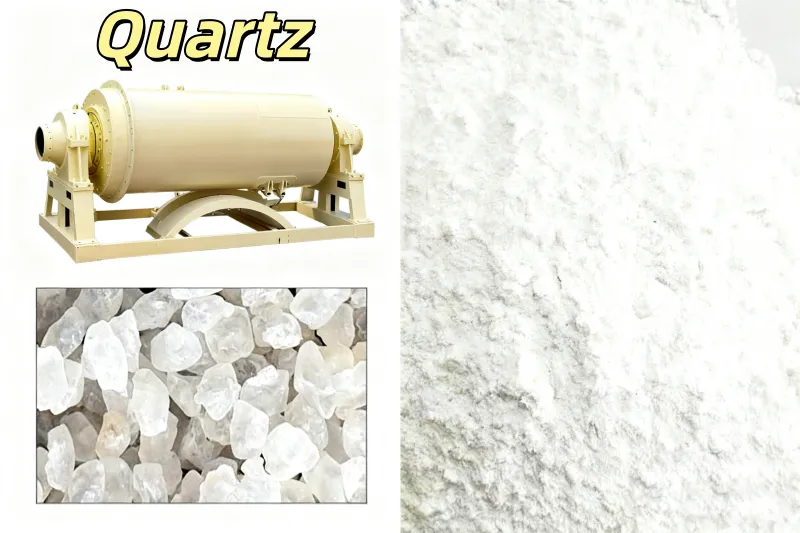 مطحنة طحن مسحوق الكوارتز