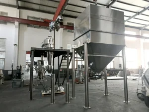 Linha de produção de moagem e classificação em moinho de jato de ar de quartzo