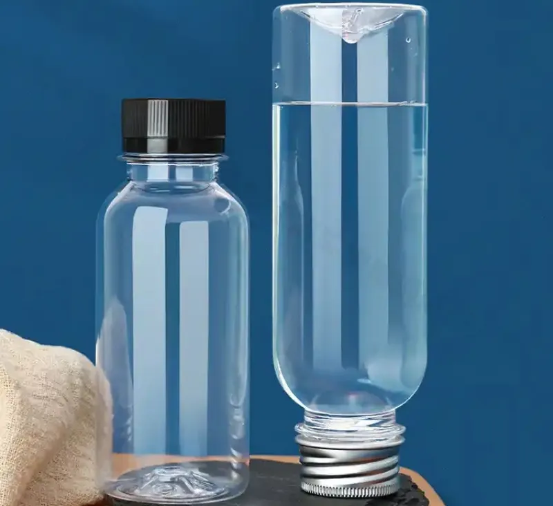 Bột thủy tinh được sử dụng trong sản xuất chai nhựa trong suốt.