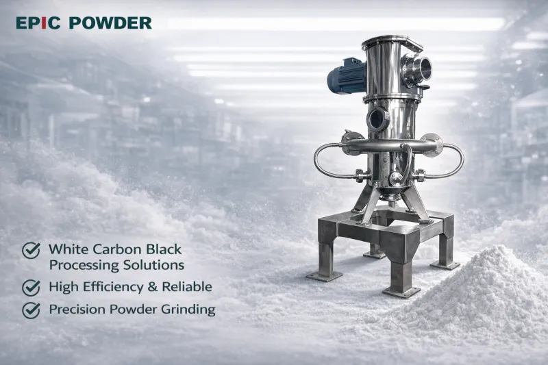 Nghiền và chỉnh sửa muội than trắng