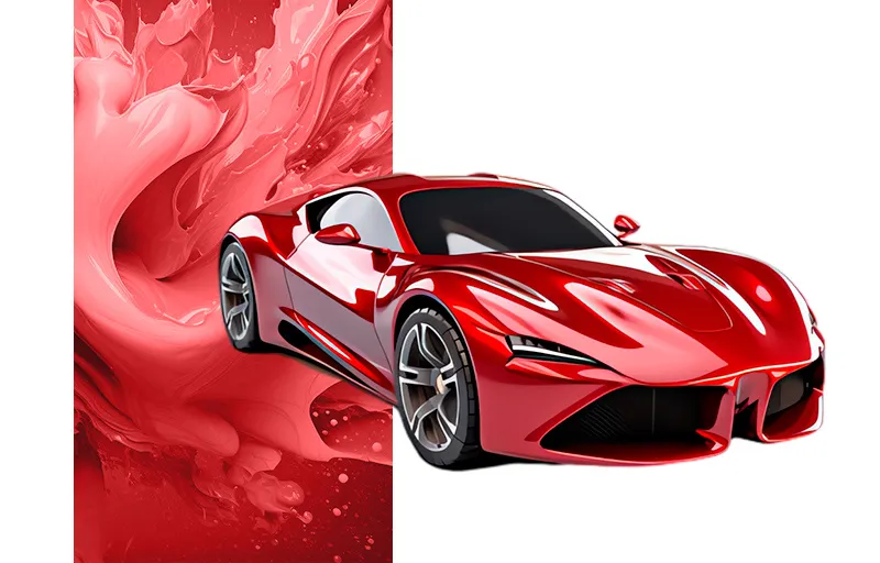 Bột thủy tinh trong lớp phủ ô tô