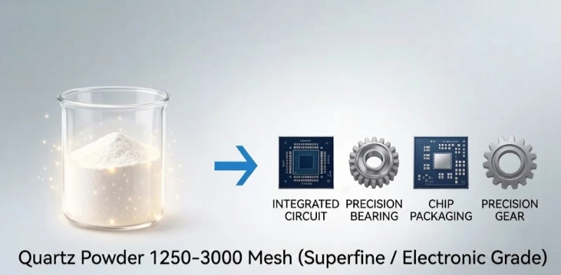 quartz powder 1250-3000 mesh