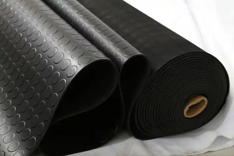 quartz powder in rubber